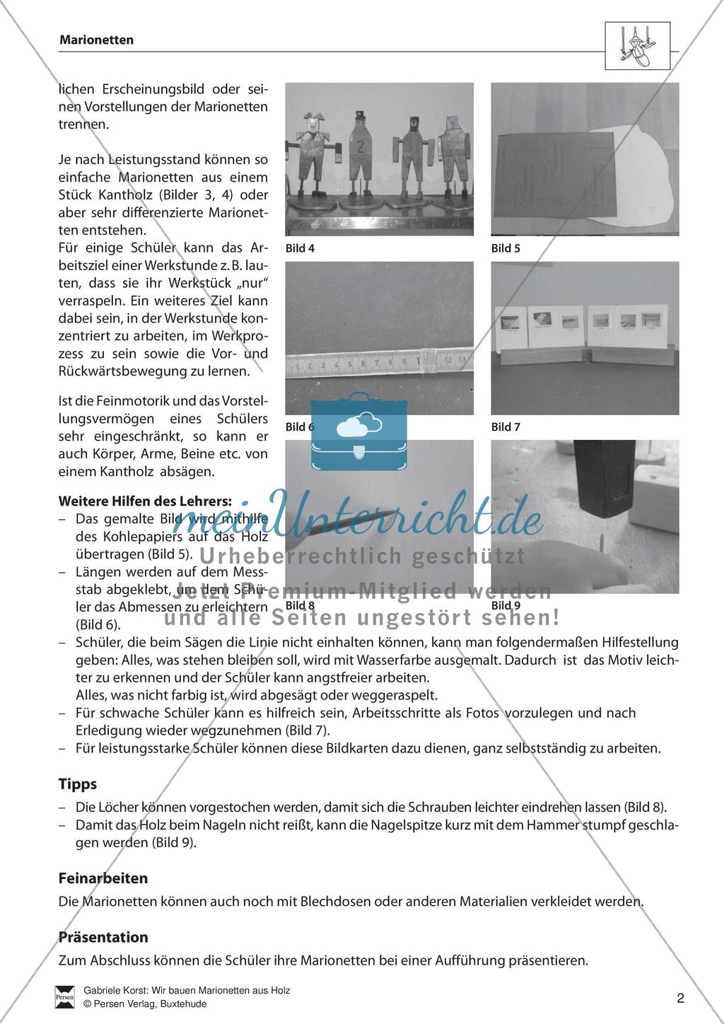 Bau von Marionetten aus Holz Preview 4