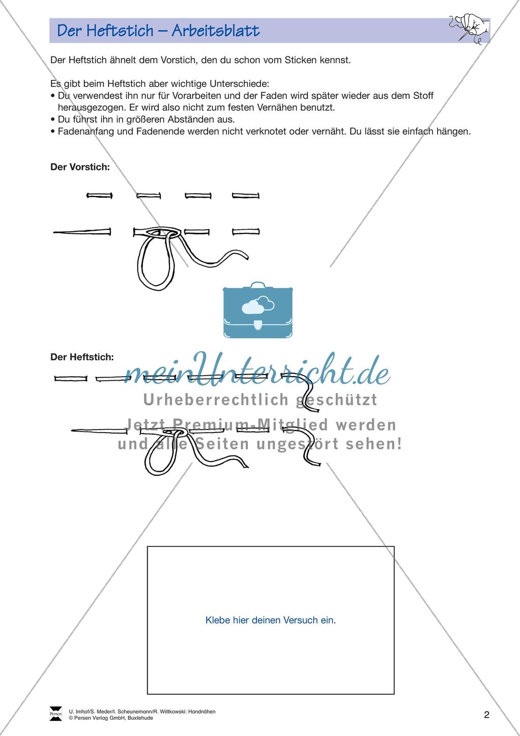 Textiles Gestalten: Handnähen Preview 4