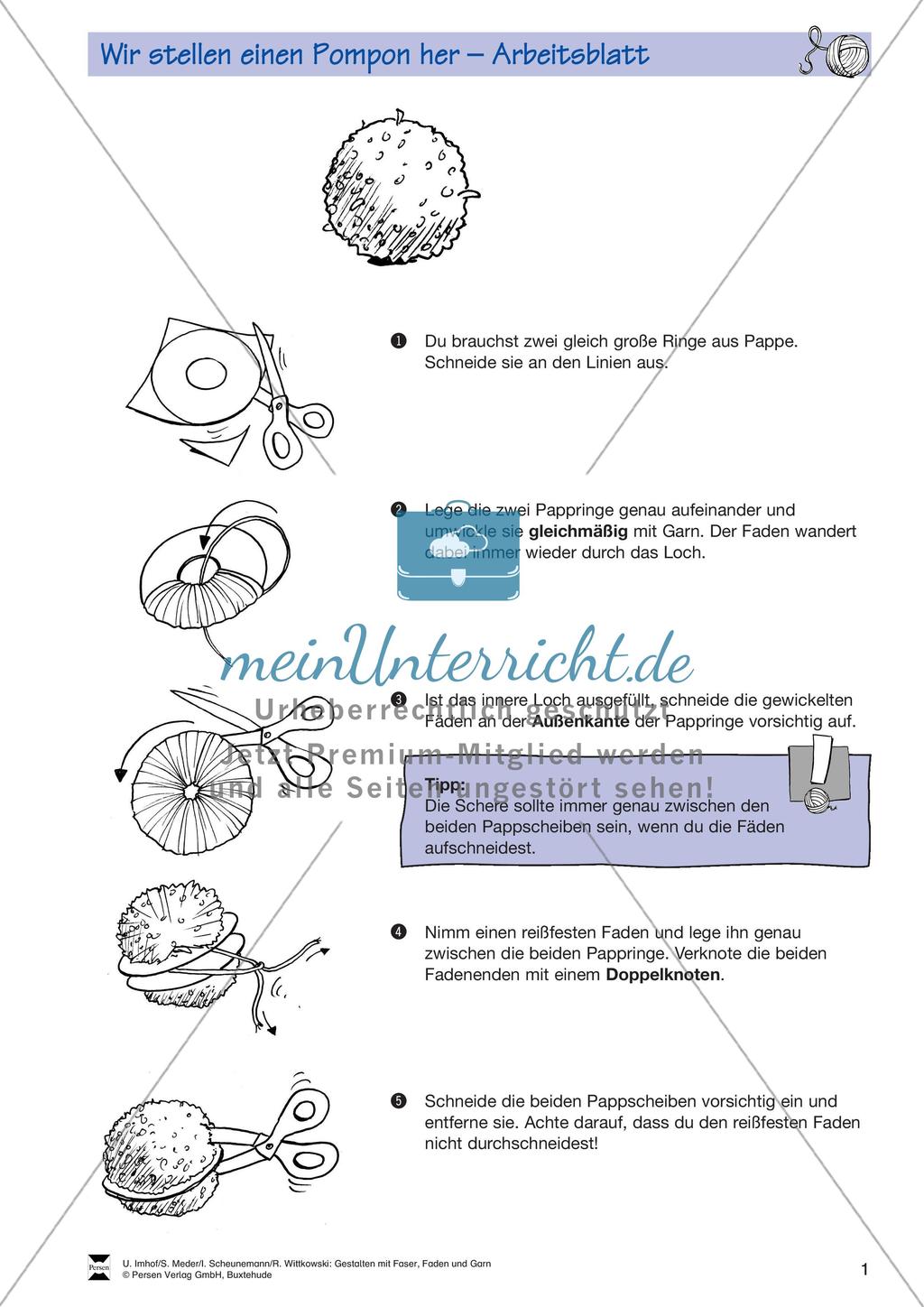 Textiles Gestalten: Faser, Faden und Garn Preview 3
