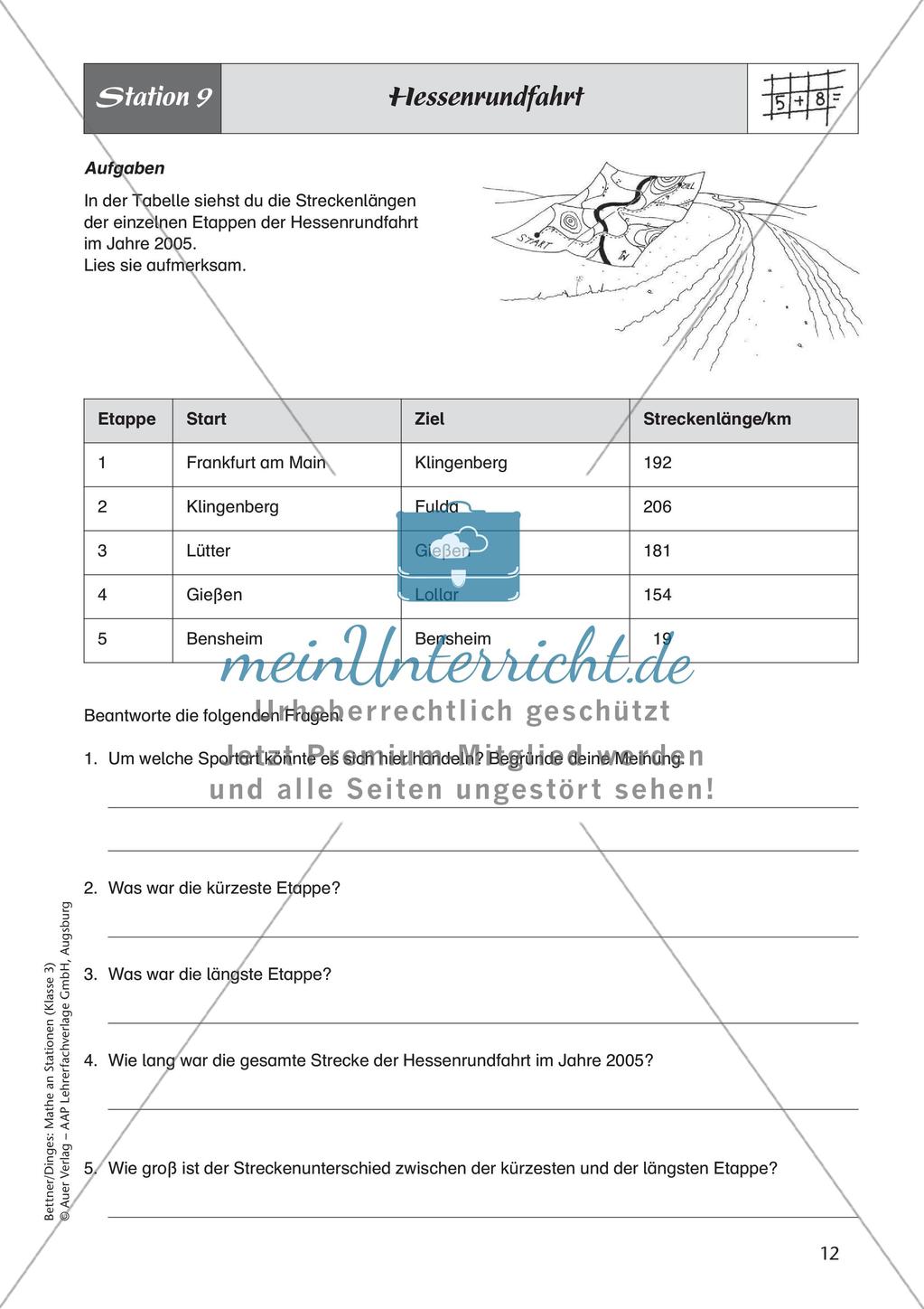 Mathe an Stationen: Addition Preview 14