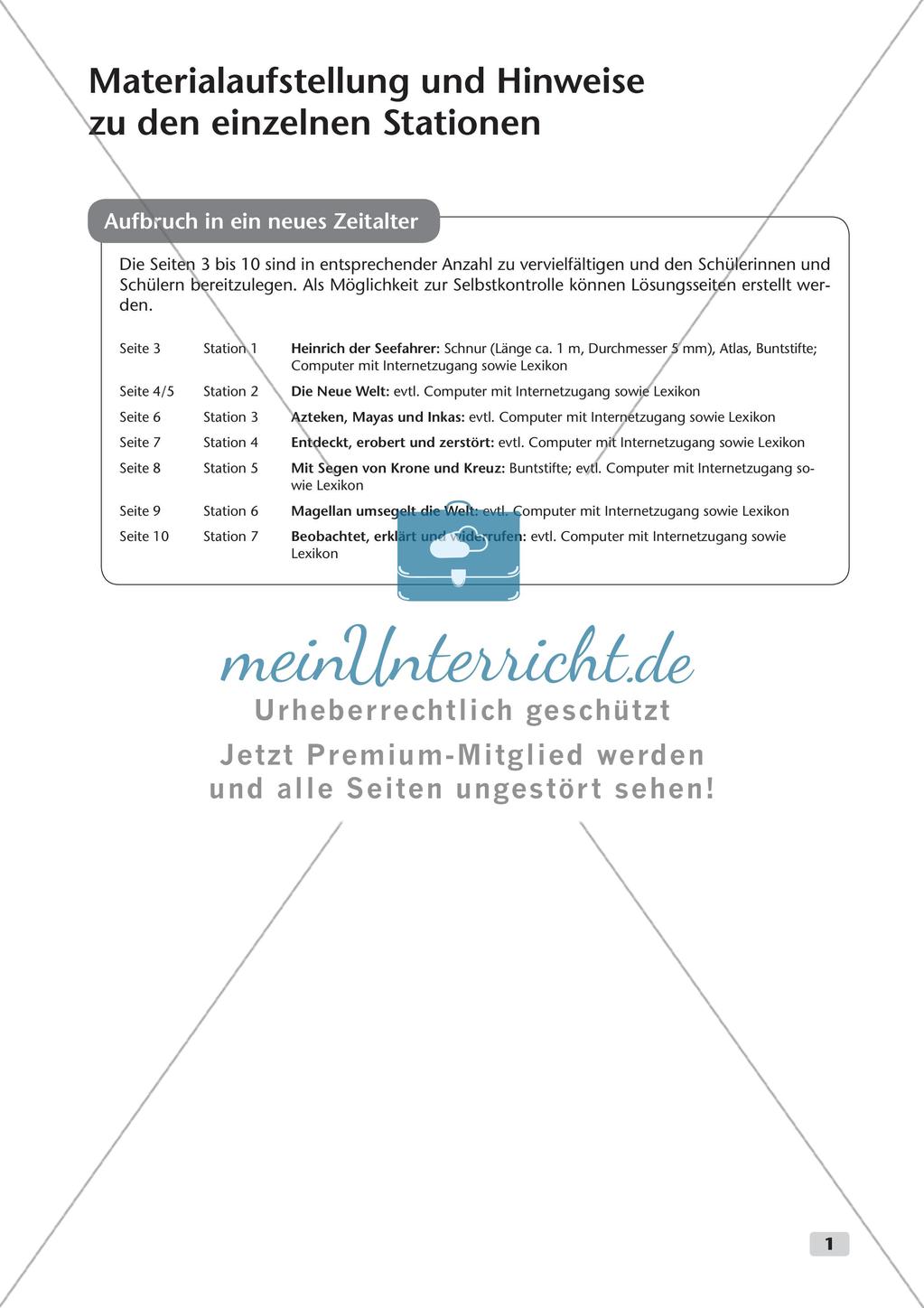 Entdeckungsreisen in die neue Welt Preview 3