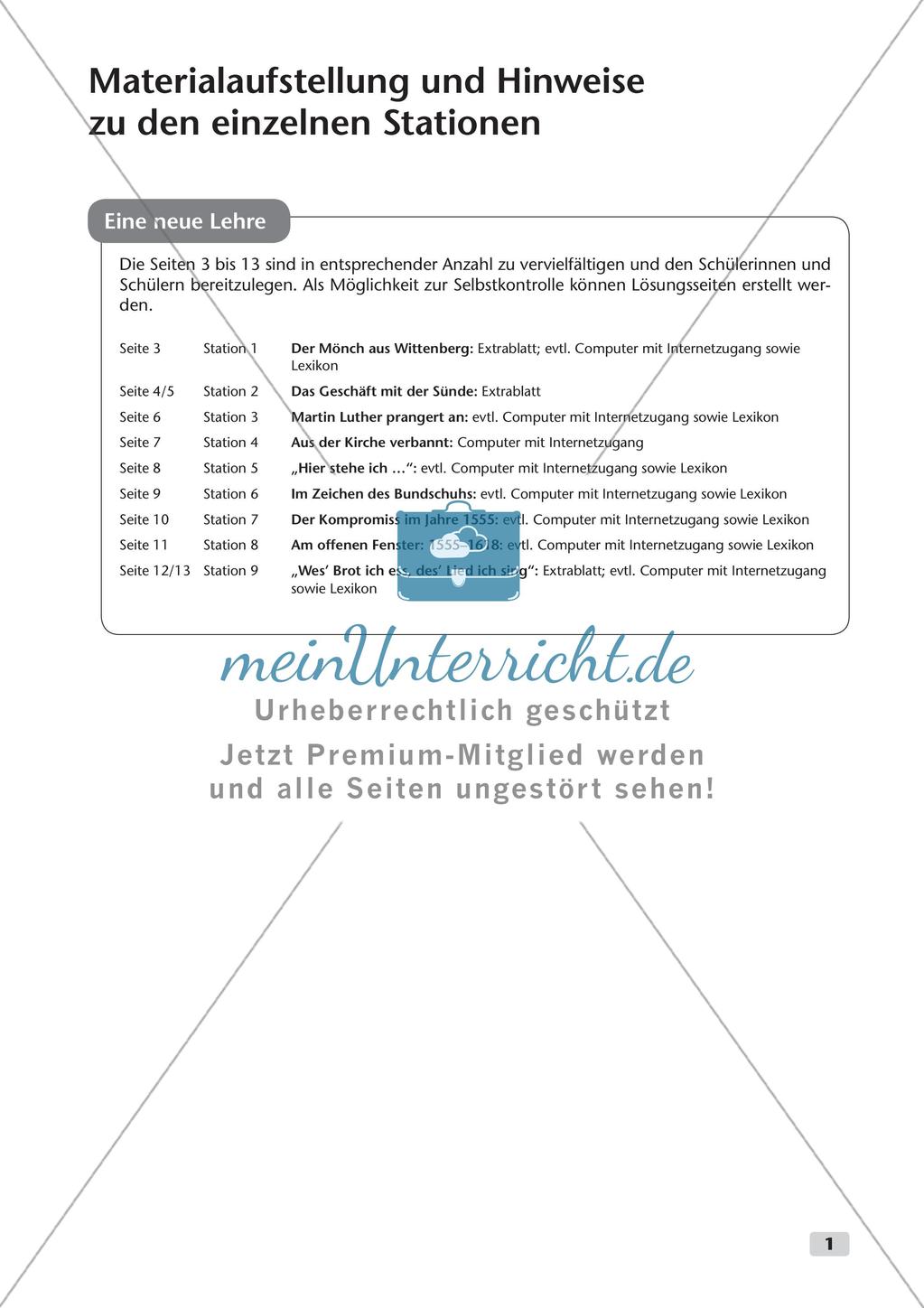 Martin Luther und die Reformation Preview 3