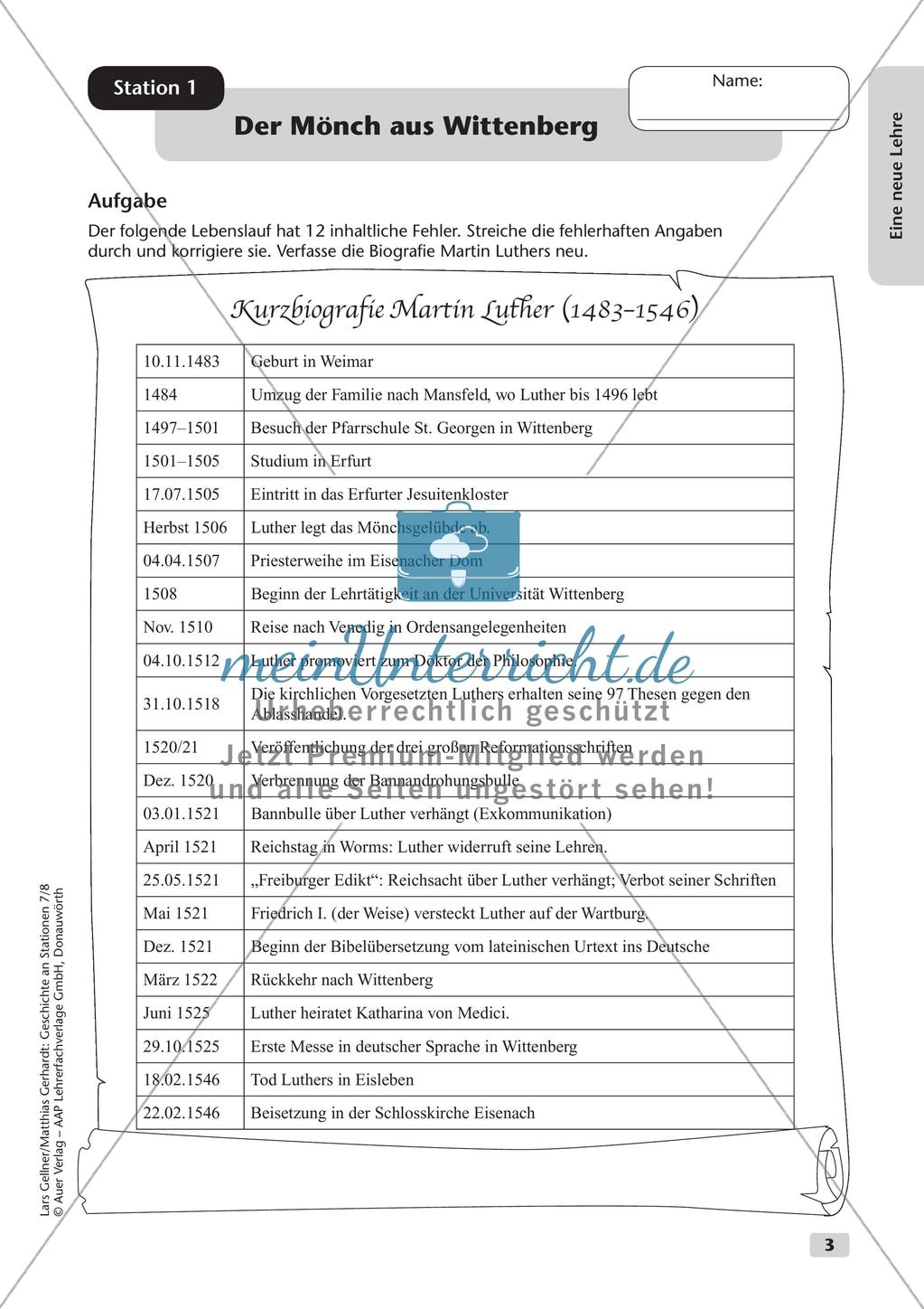Martin Luther und die Reformation Preview 5