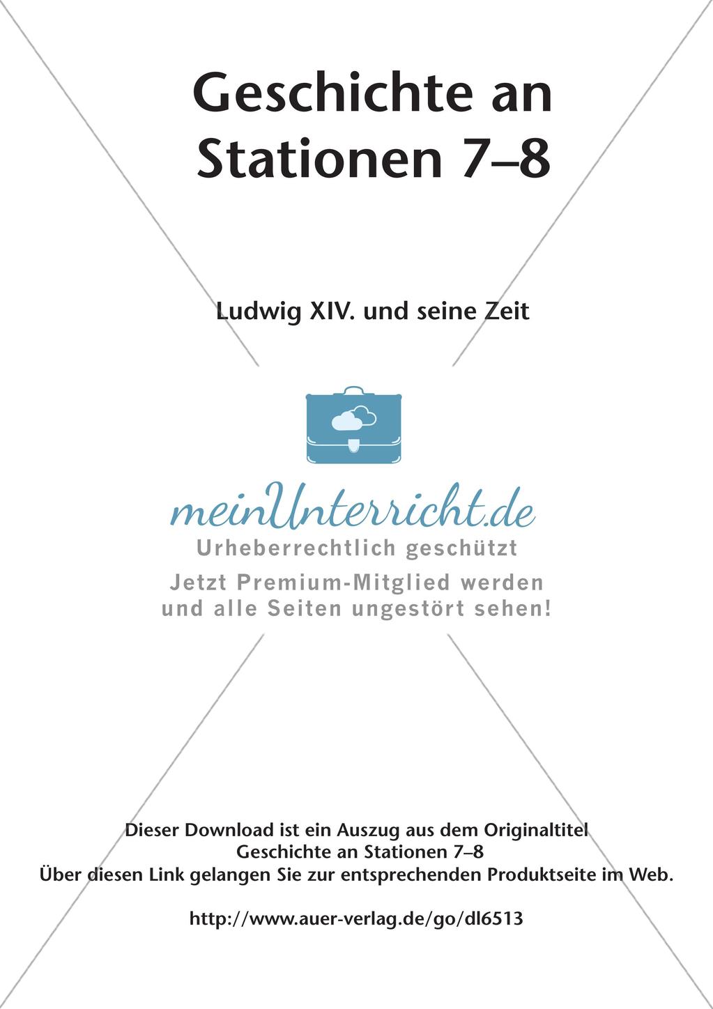 Ludwigs XVI. und seine Zeit Preview 2