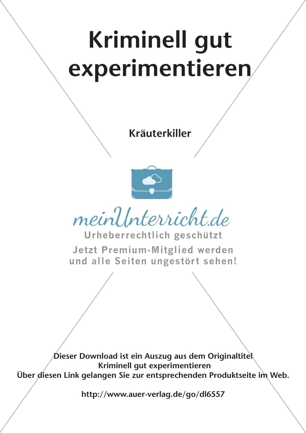 Experimente zur Diffusion und zur Osmose Preview 2