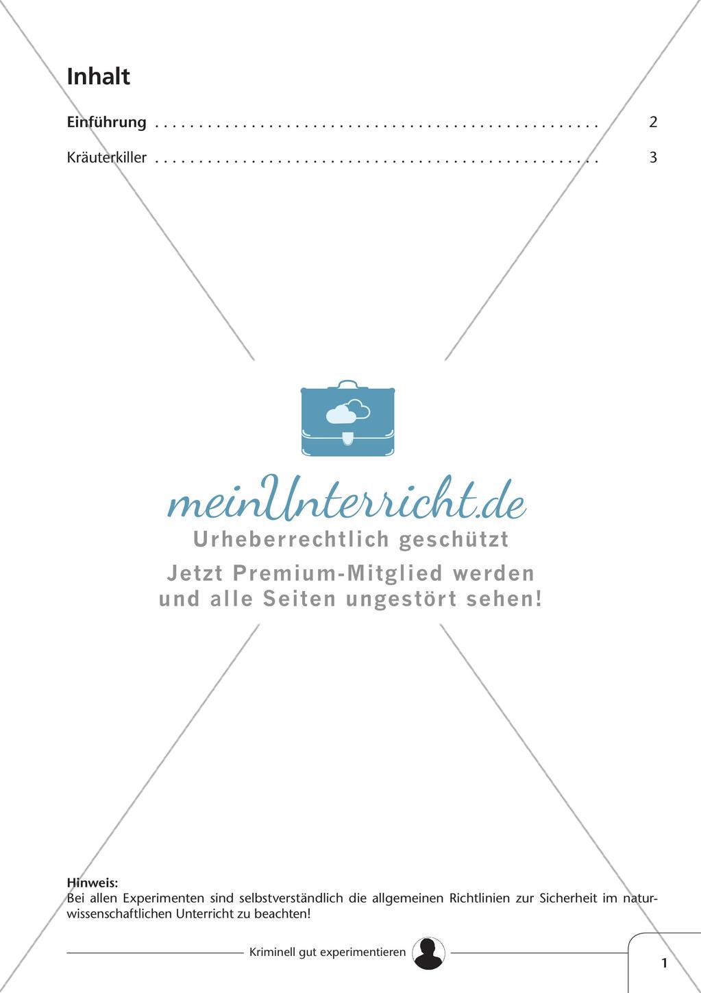 Experimente zur Diffusion und zur Osmose Preview 3