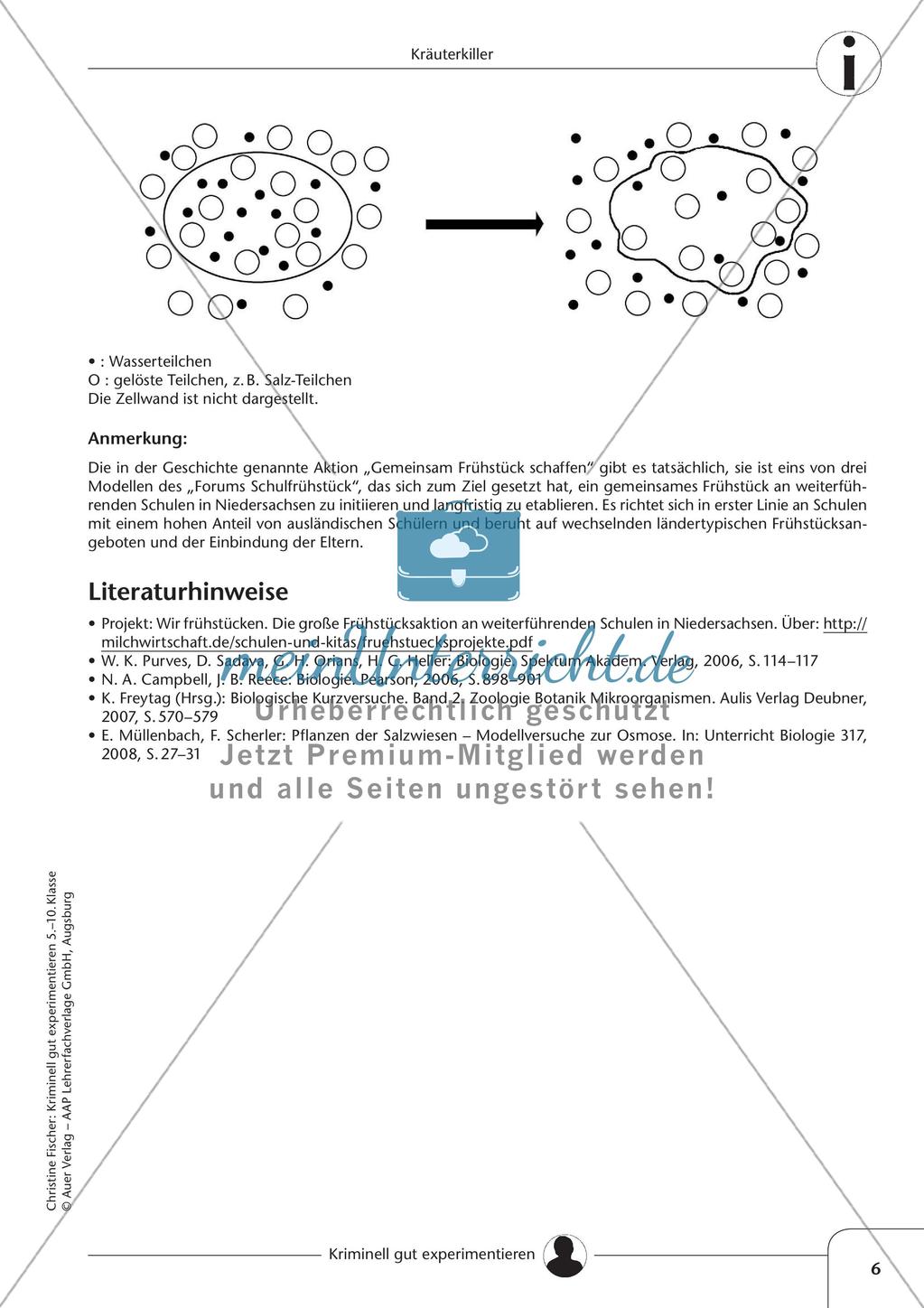Experimente zur Diffusion und zur Osmose Preview 8
