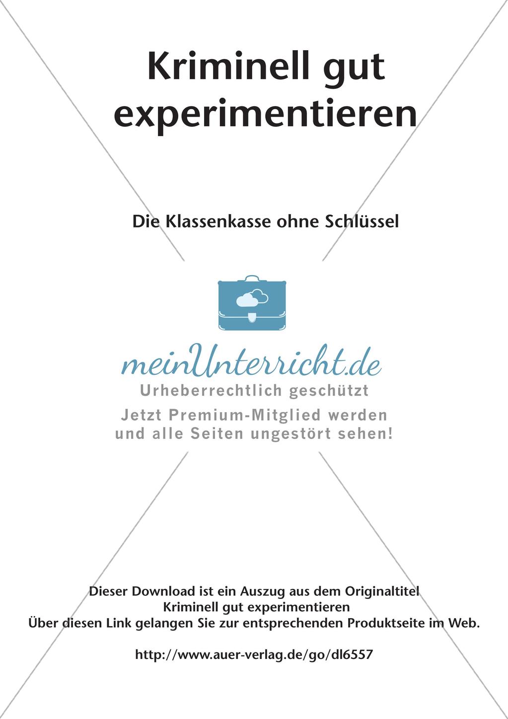 Experimente zur Lichtbrechung an der Grenzfläche Luft-Wasser Preview 2