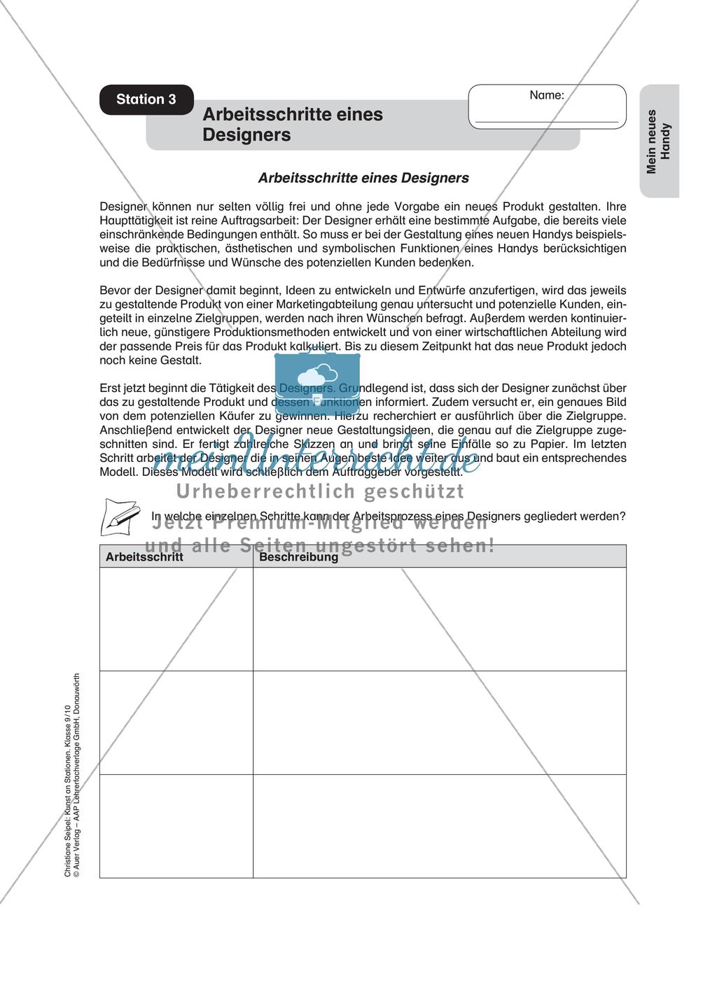 Produktdesign am Beispiel