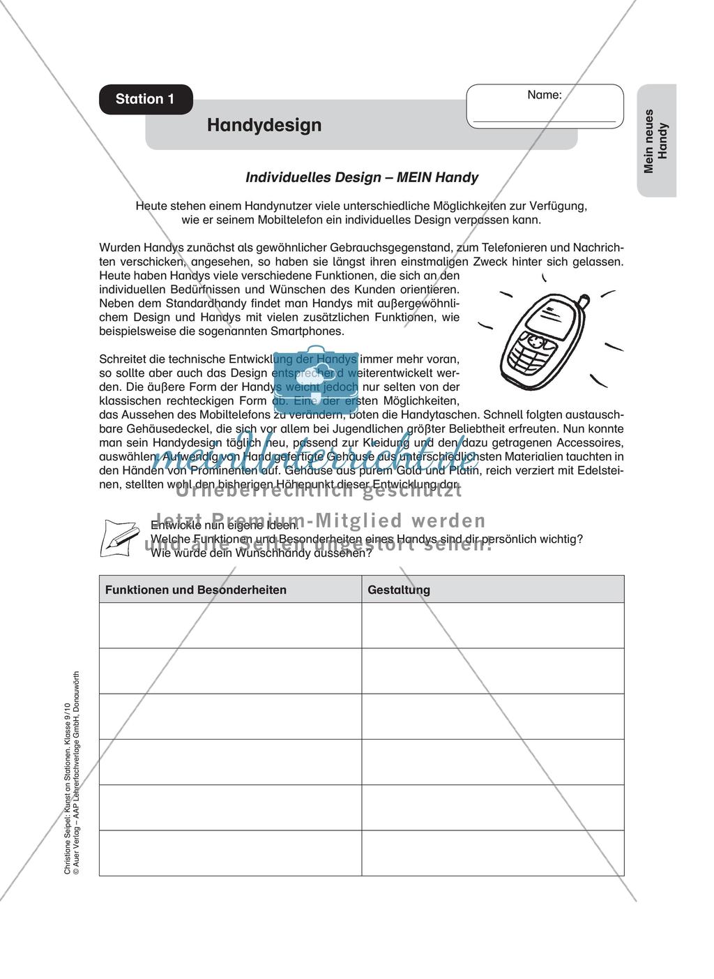 Produktdesign am Beispiel