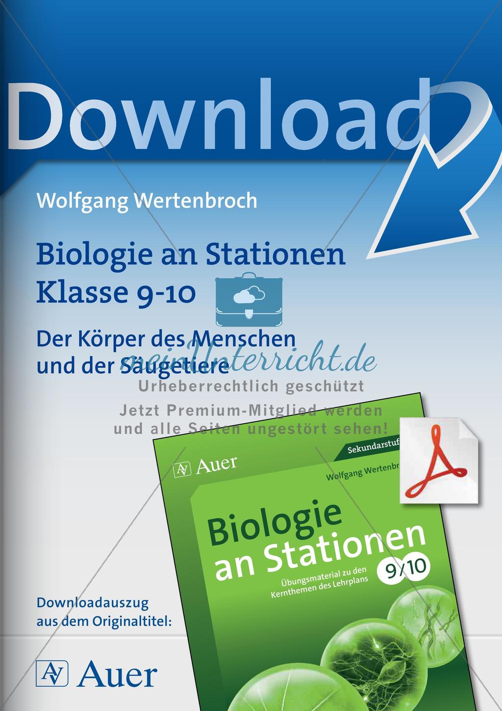 Stationsarbeit zum Thema