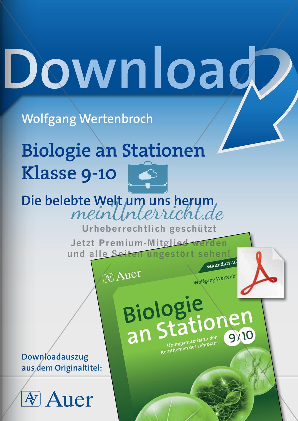 Stationsarbeit zum Thema