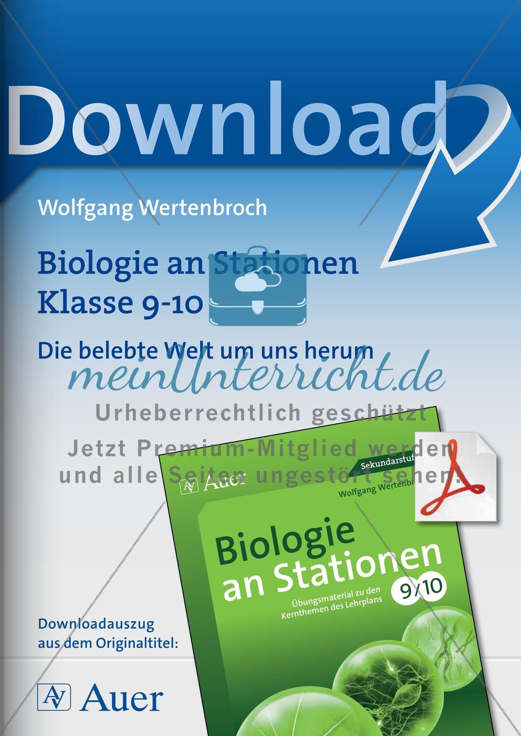 Stationsarbeit zum Thema