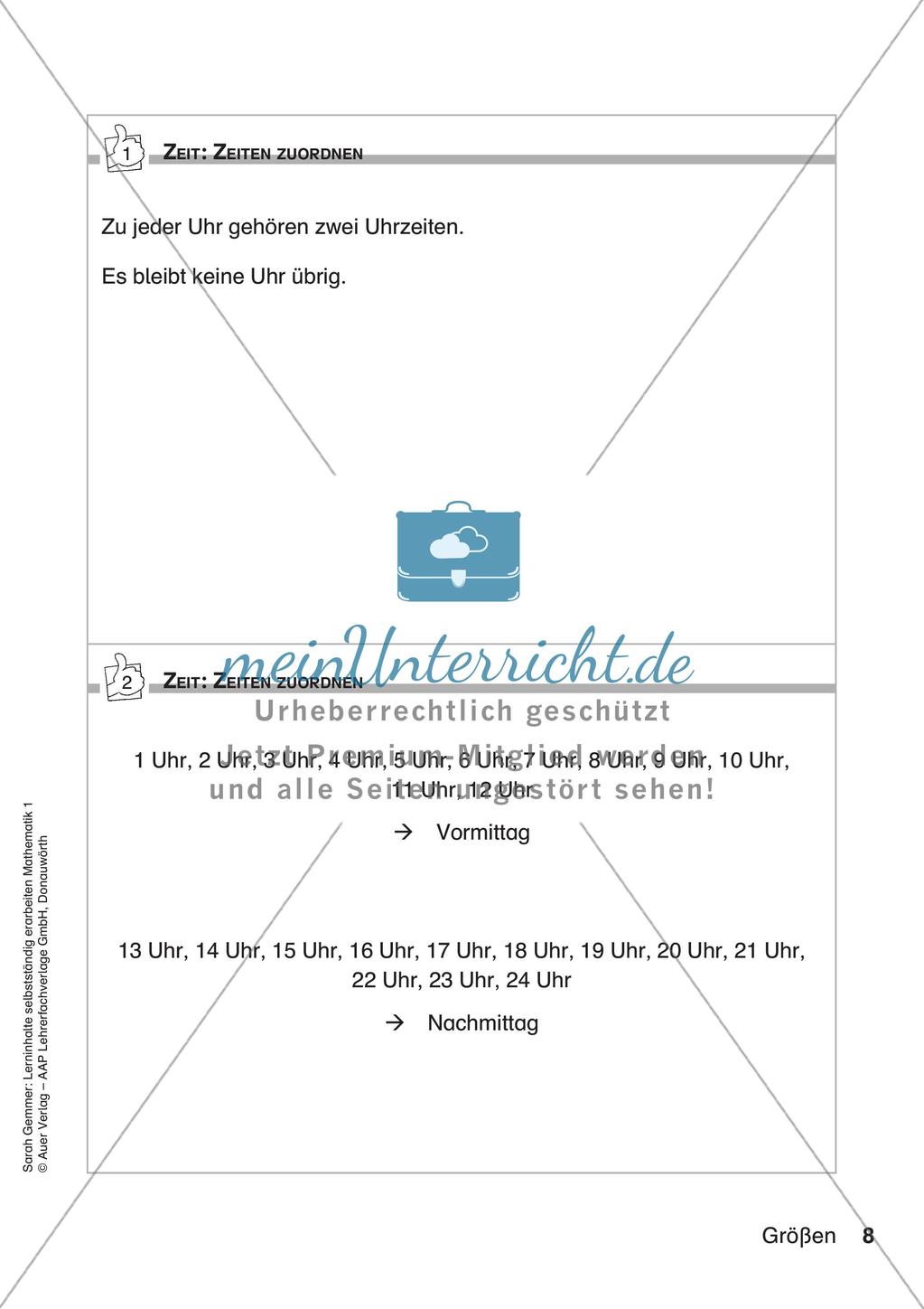 Lerninhalte selbstständig erarbeiten - Größen Preview 10