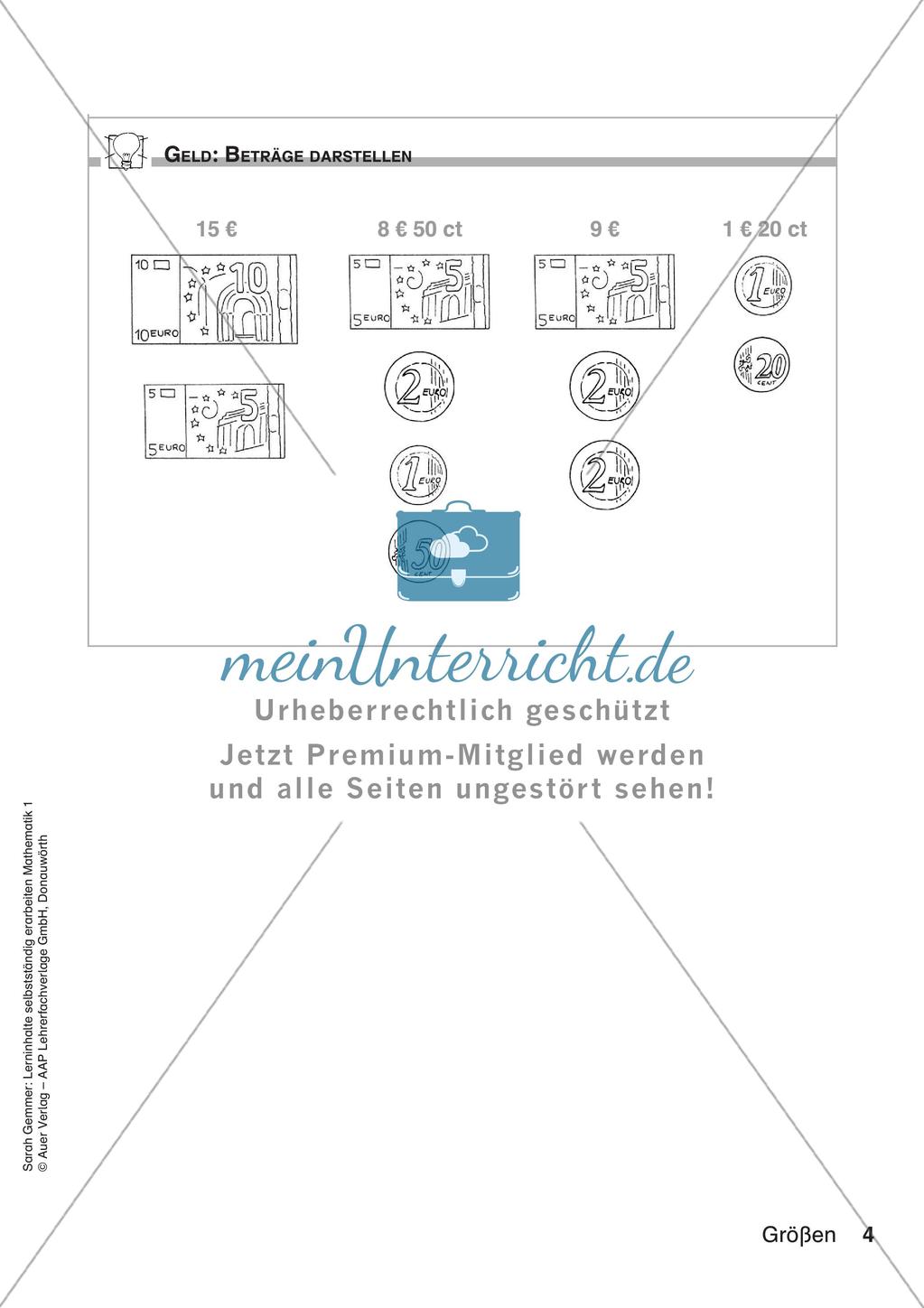 Lerninhalte selbstständig erarbeiten - Größen Preview 6