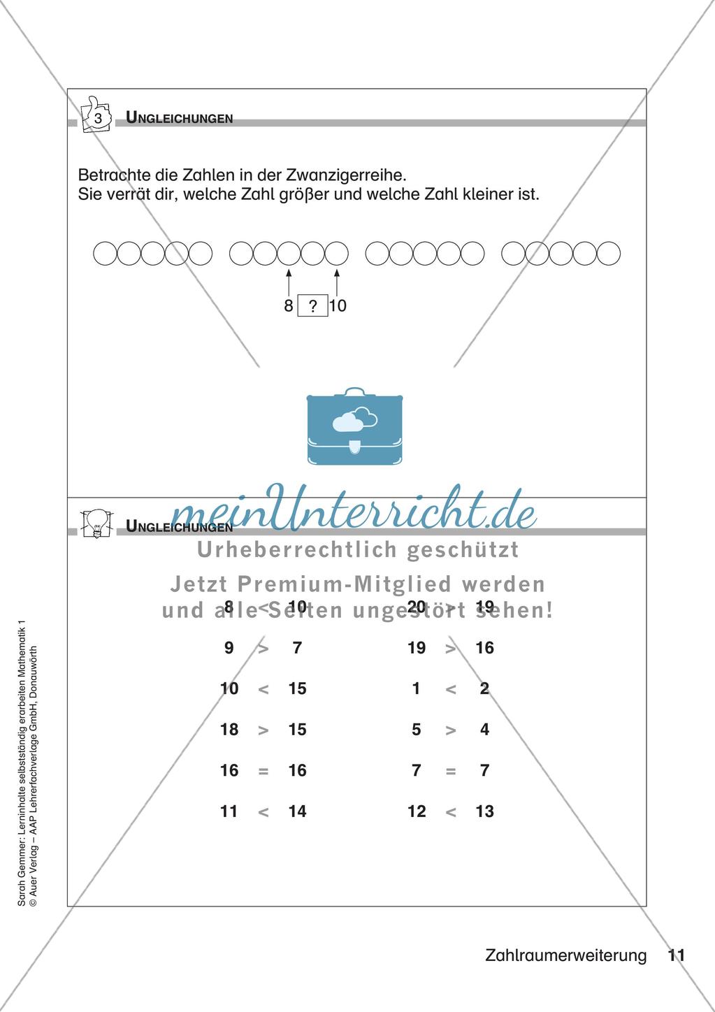 Lerninhalte selbstständig erarbeiten - Zahlraumerweiterung Preview 13