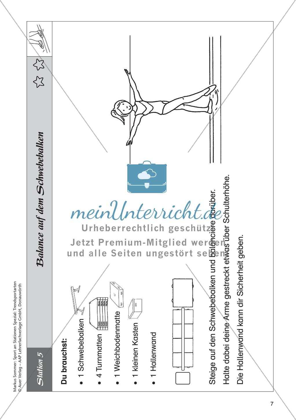 Sport an Stationen - Slacklining Preview 9