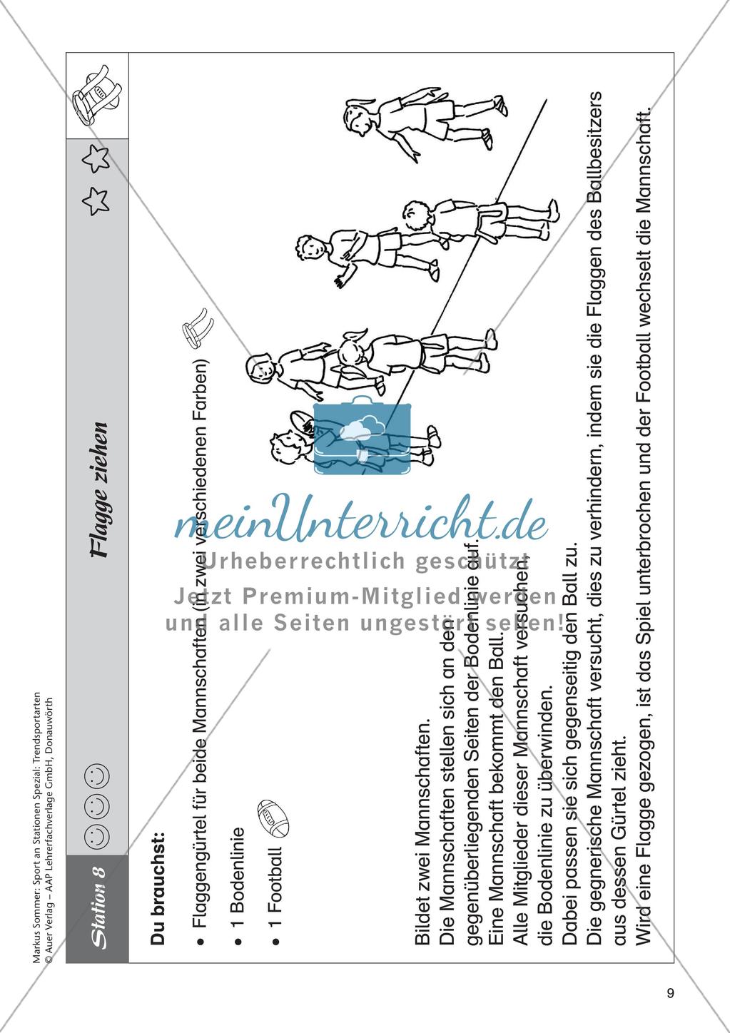 Sport an Stationen - Flag Football Preview 11