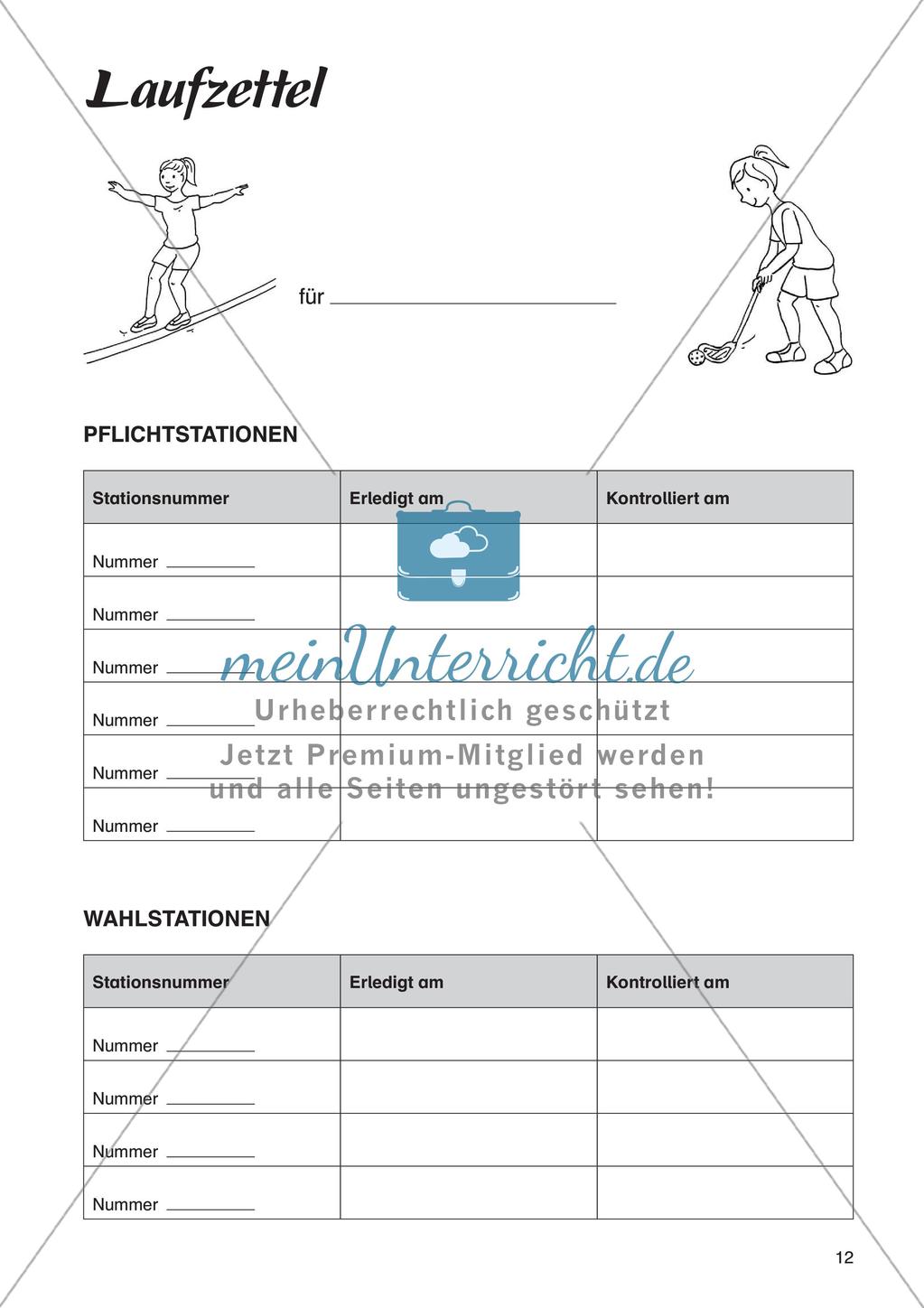 Sport an Stationen - Flag Football Preview 14
