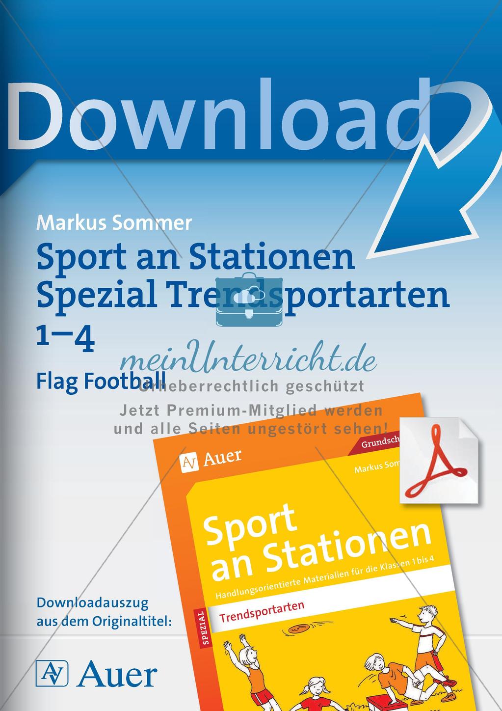 Sport an Stationen - Flag Football Preview 1
