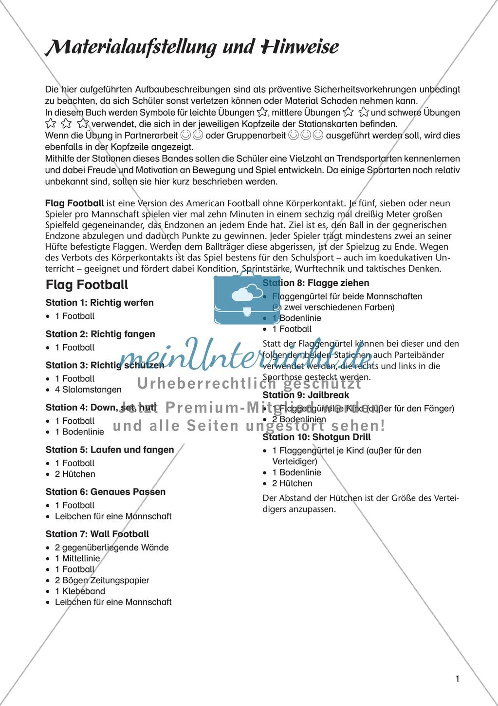 Sport an Stationen - Flag Football Preview 3