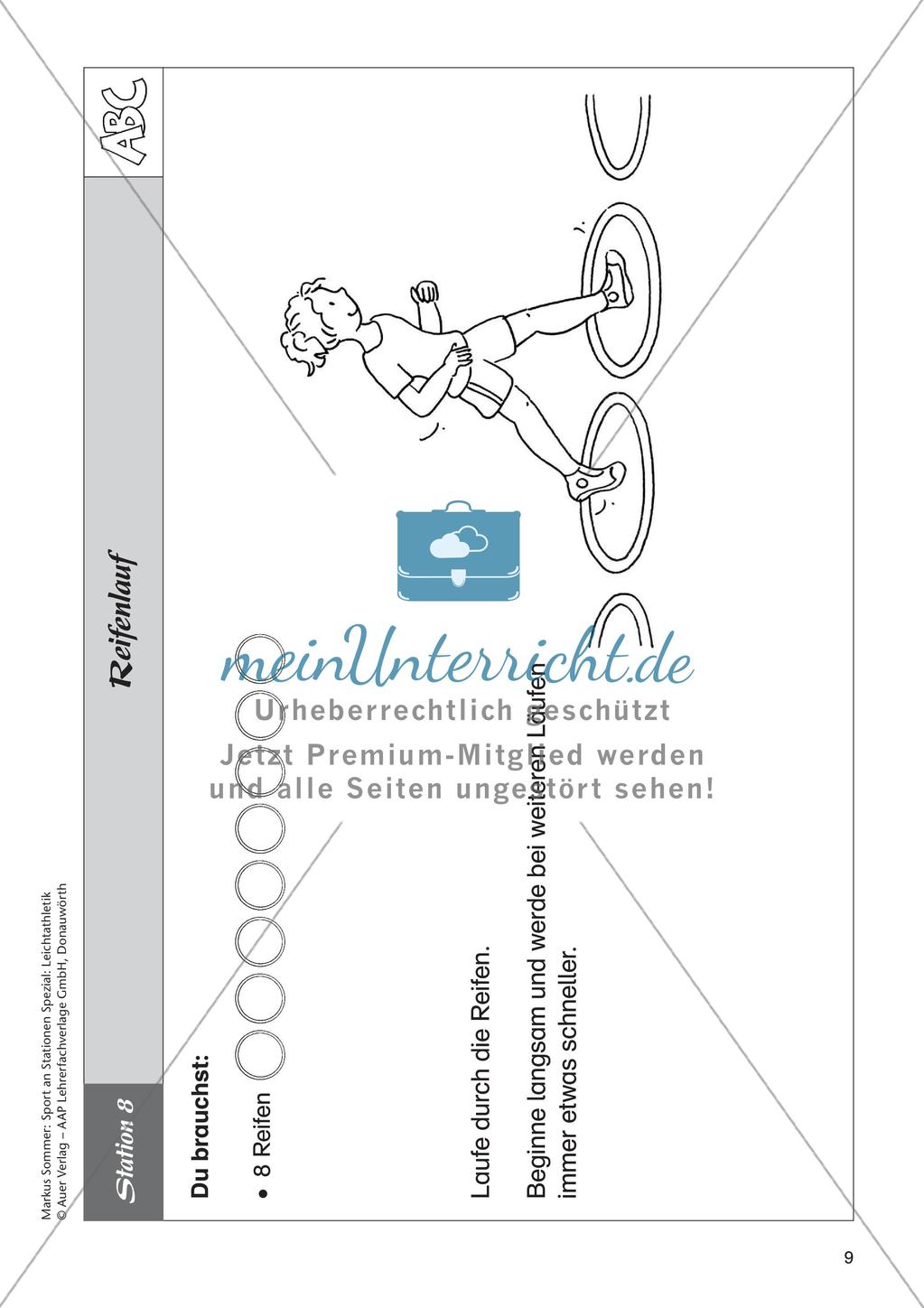 Sport an Stationen - Lauf-Abc Preview 11