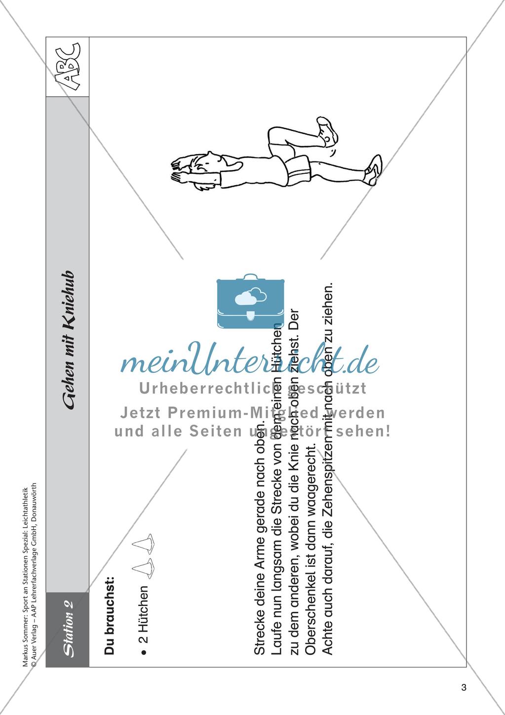 Sport an Stationen - Lauf-Abc Preview 5