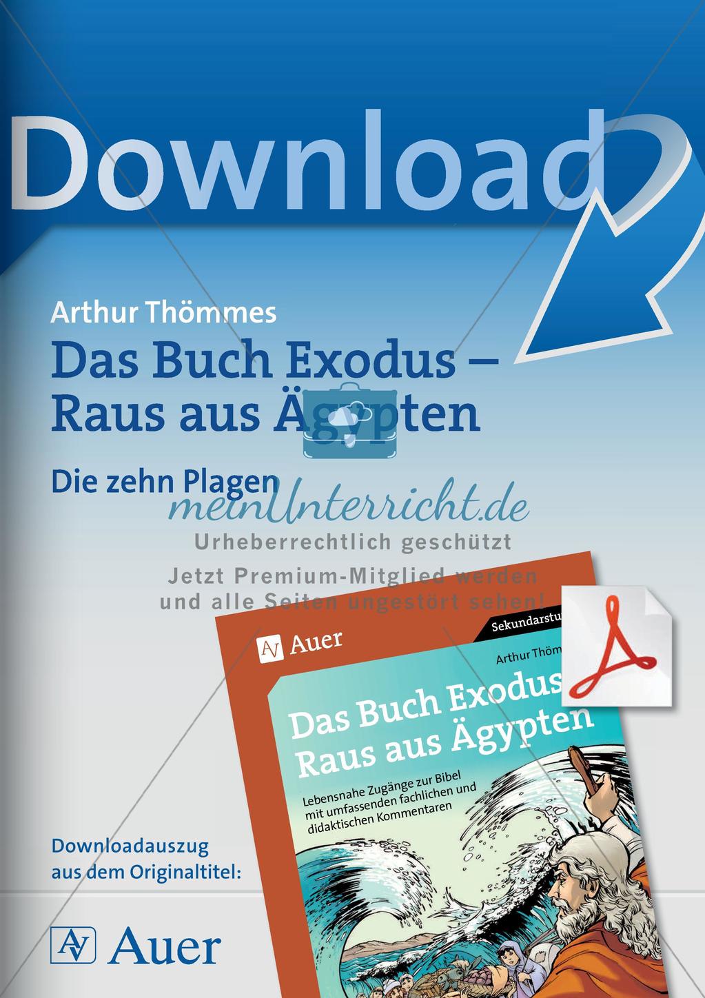 Das Buch Exodus - Die zehn Plagen Preview 1