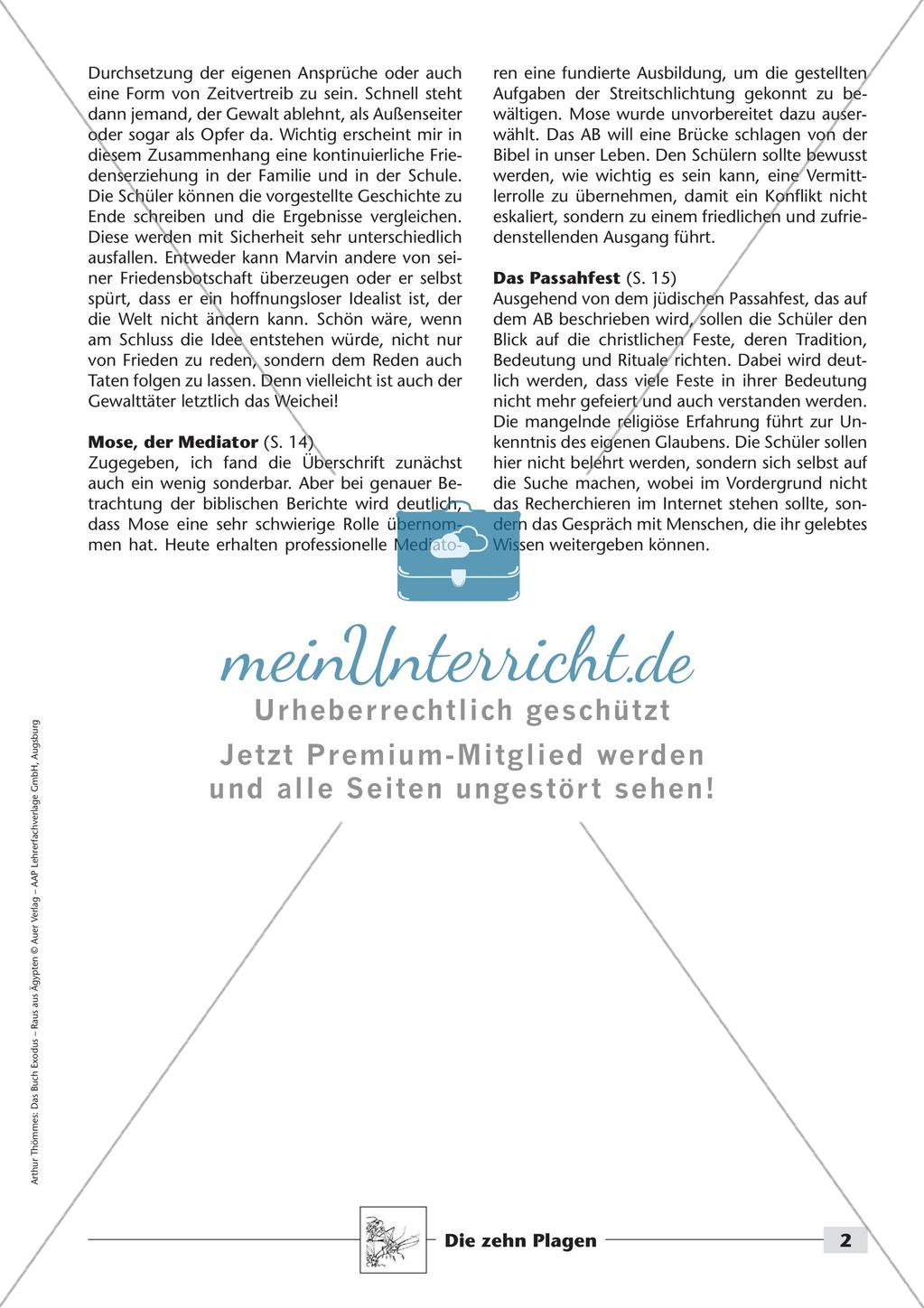 Das Buch Exodus - Die zehn Plagen Preview 4