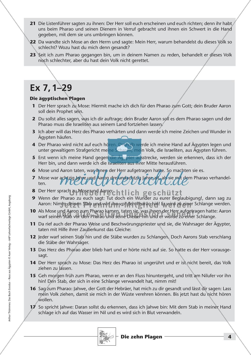 Das Buch Exodus - Die zehn Plagen Preview 6