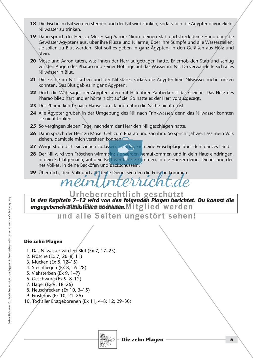 Das Buch Exodus - Die zehn Plagen Preview 7