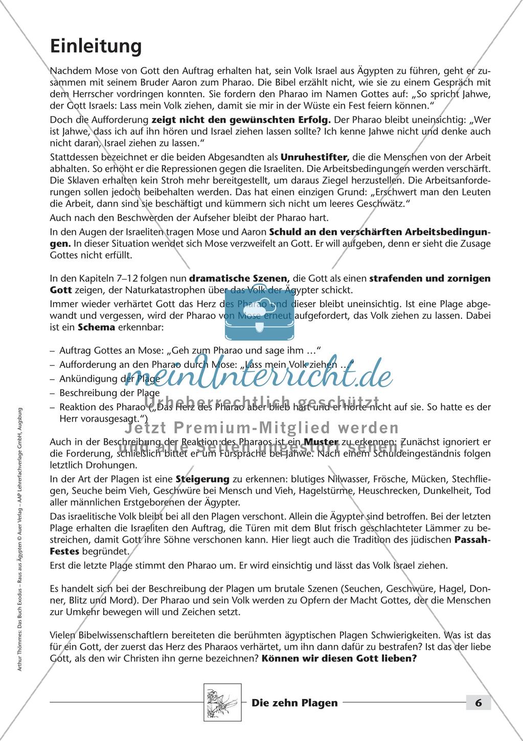 Das Buch Exodus - Die zehn Plagen Preview 8
