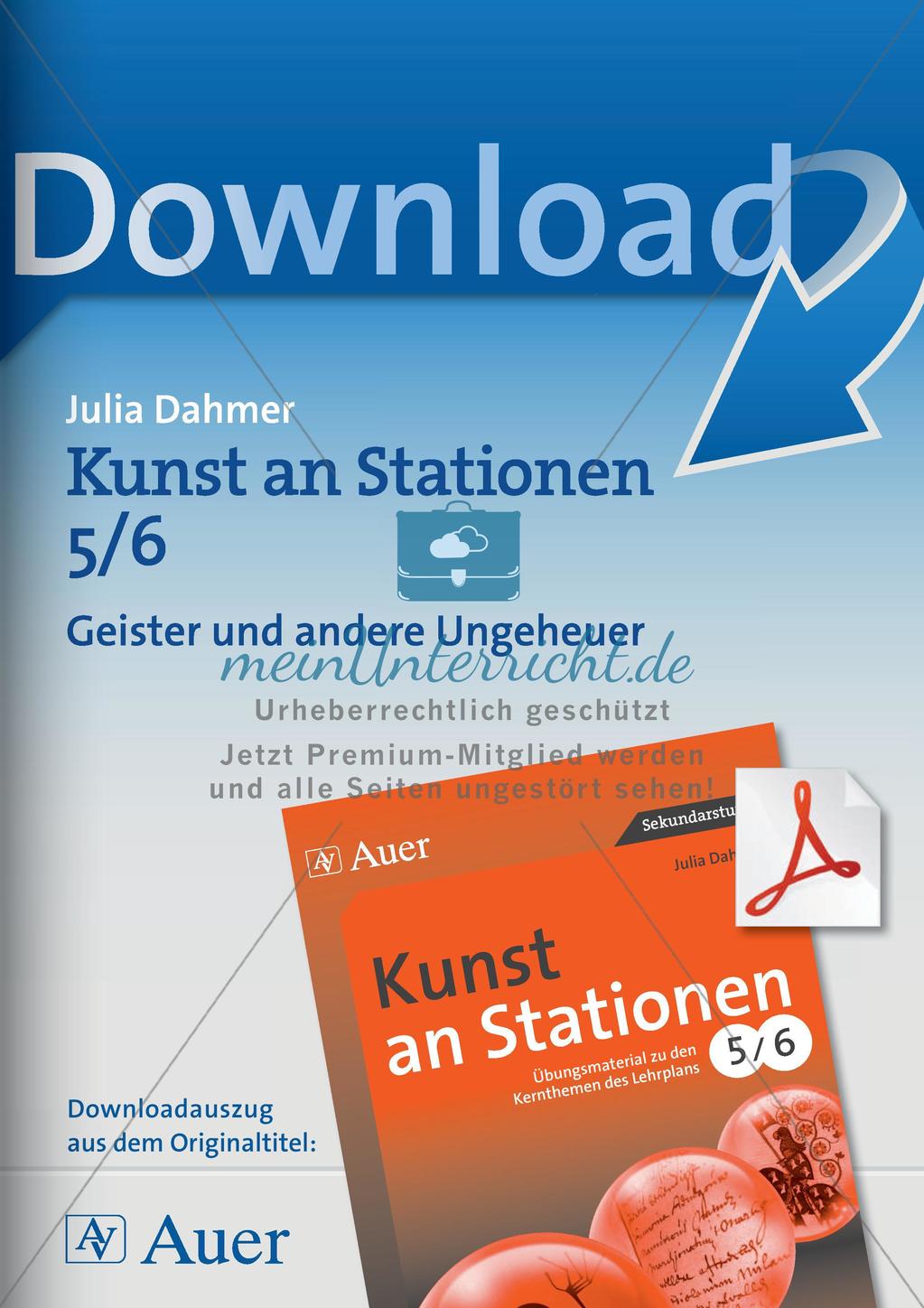 Kunst an Stationen: Geister und Ungeheuer Preview 1