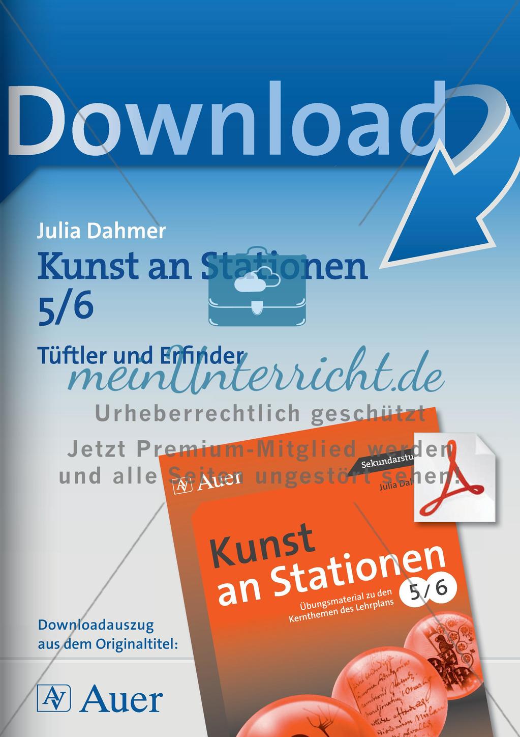 Kunst an Stationen: Tüftler und Erfinder Preview 1