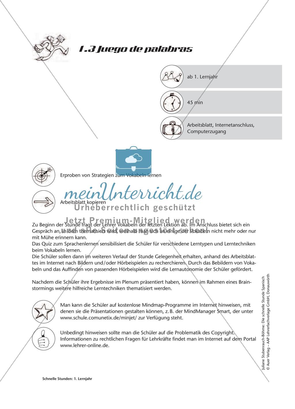 Wortschatz aufbauen Preview 7