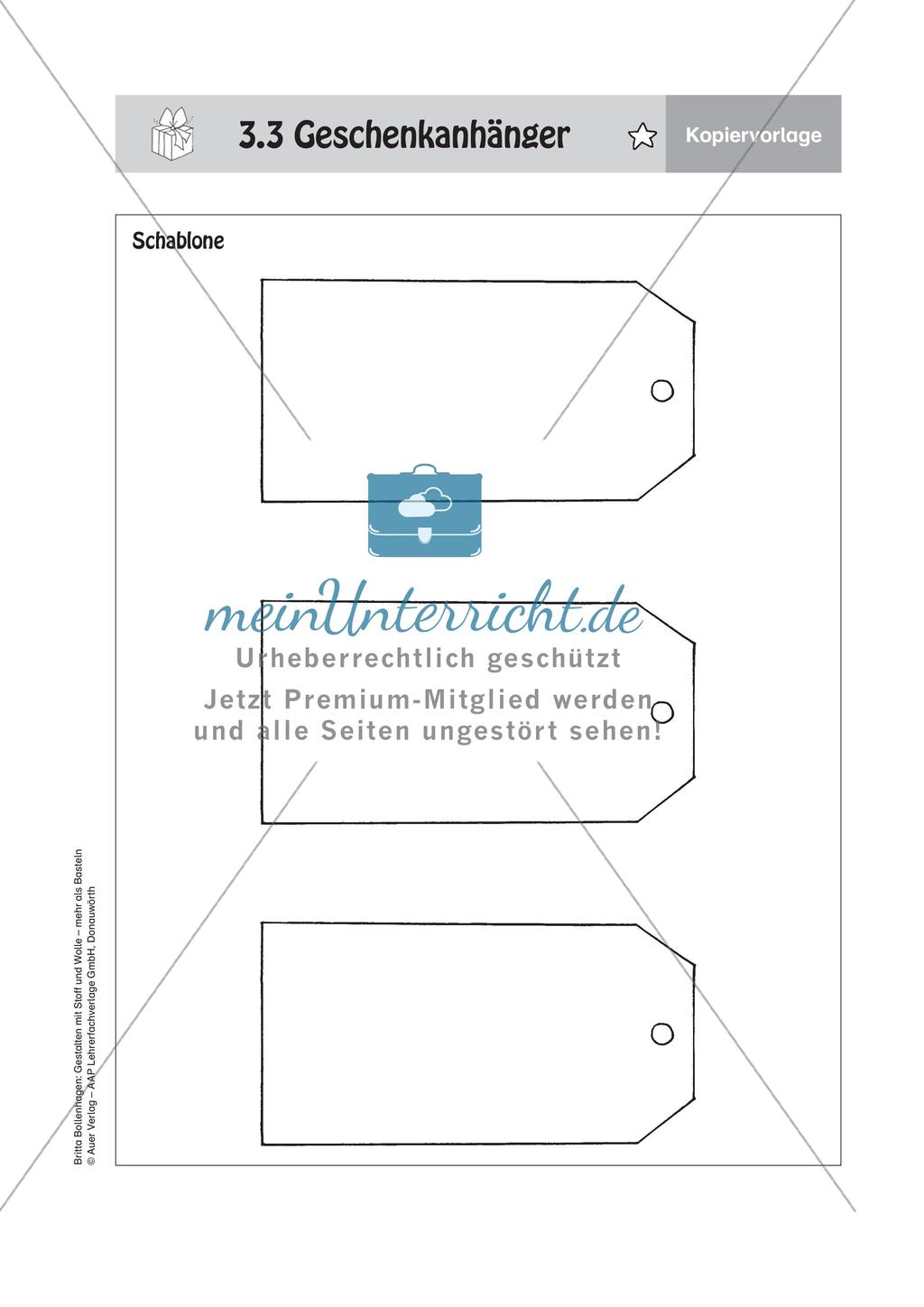 Gestalten mit Stoff und Wolle: Geschenke Preview 14