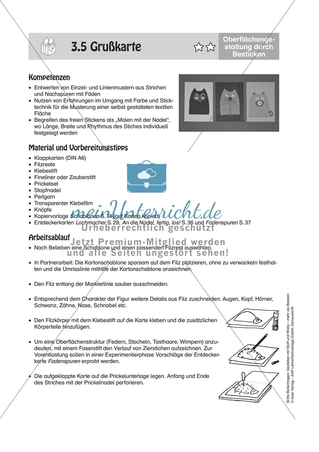 Gestalten mit Stoff und Wolle: Geschenke Preview 17