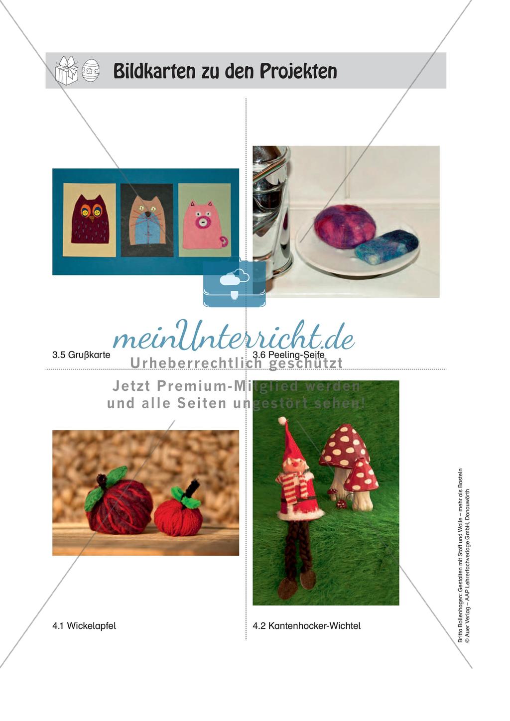 Gestalten mit Stoff und Wolle: Geschenke Preview 4