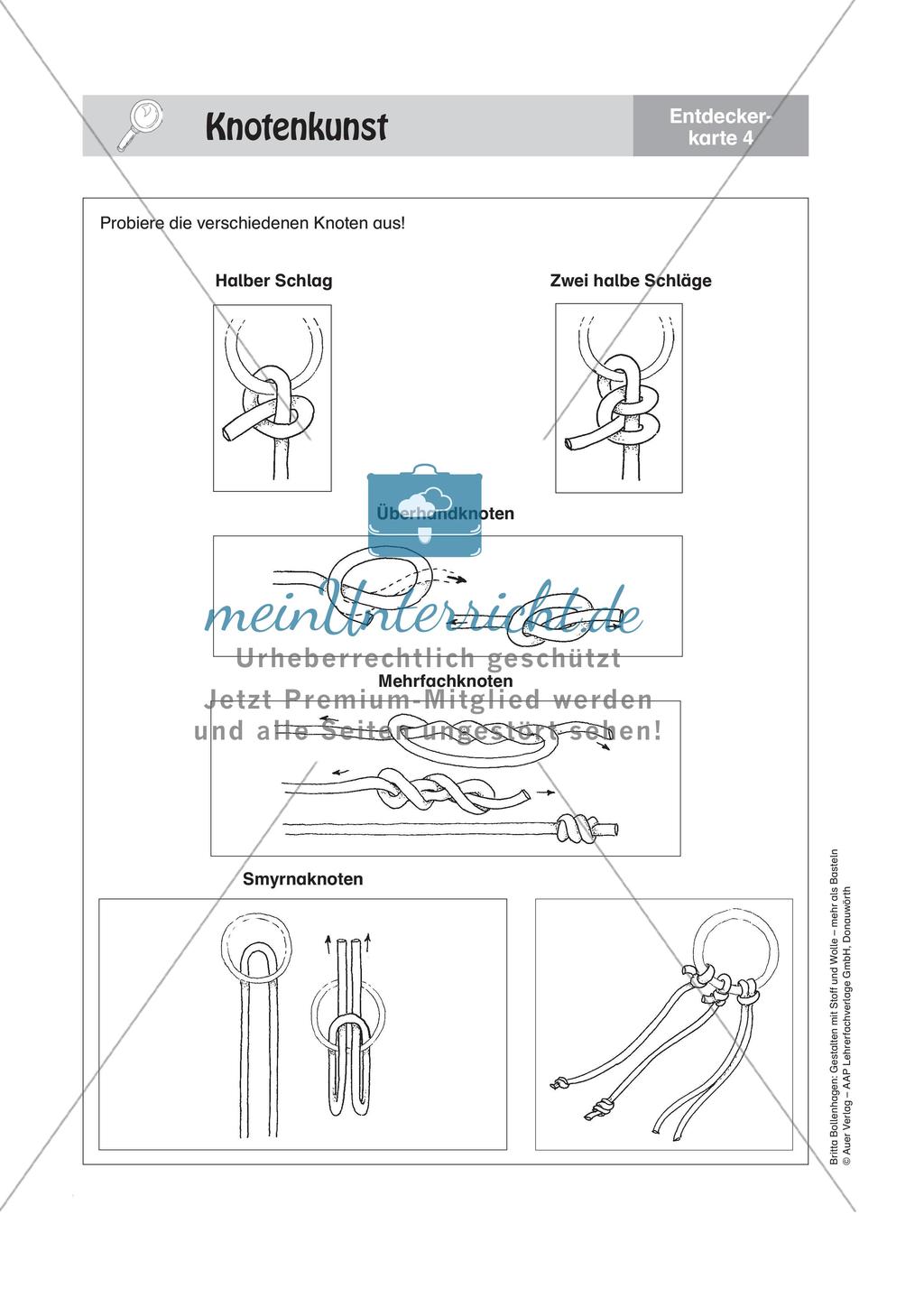 Gestalten mit Stoff und Wolle: Geschenke Preview 7