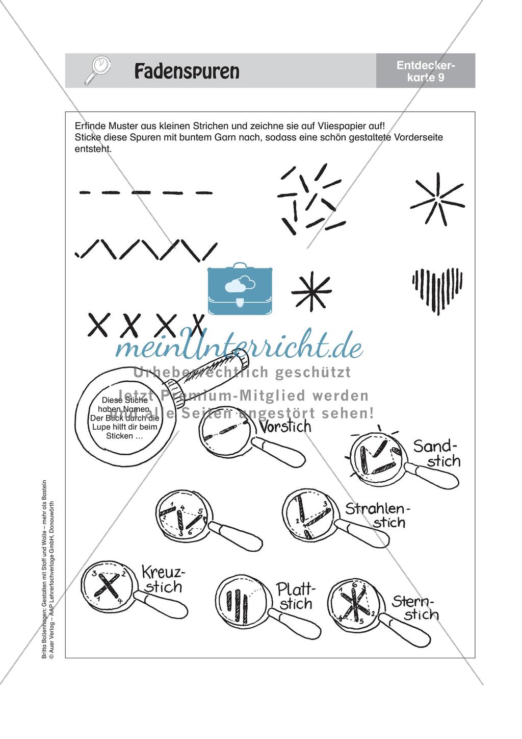Gestalten mit Stoff und Wolle: Geschenke Preview 9