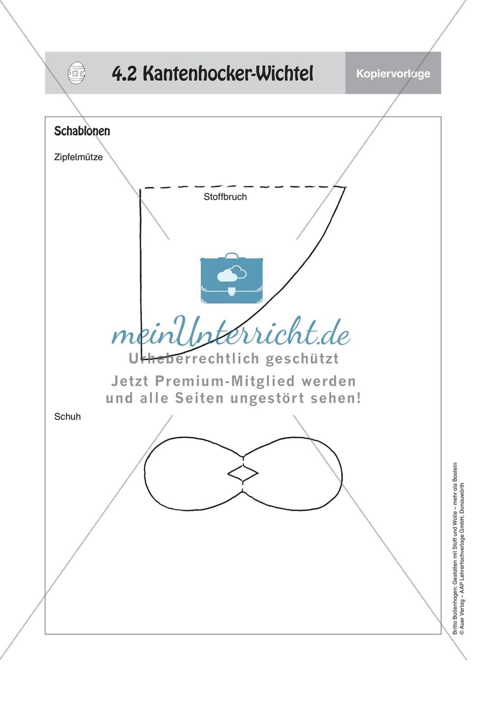 Gestalten mit Stoff und Wolle: Dekorationen Preview 16
