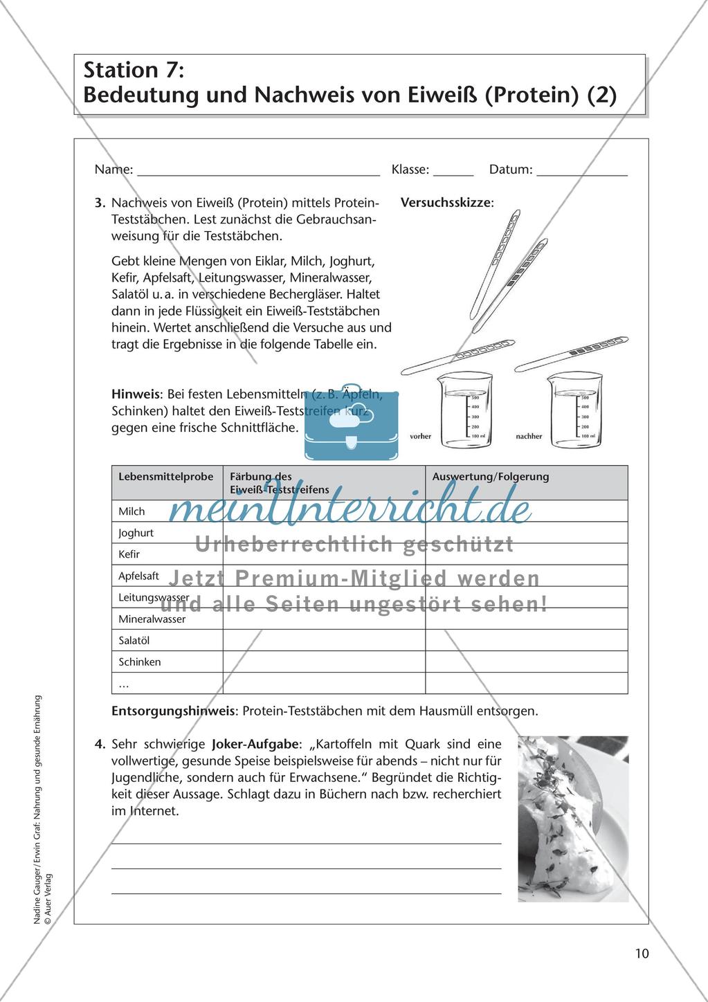 Gesunde Ernährung: Nahrungsbestandteile erforschen Preview 12