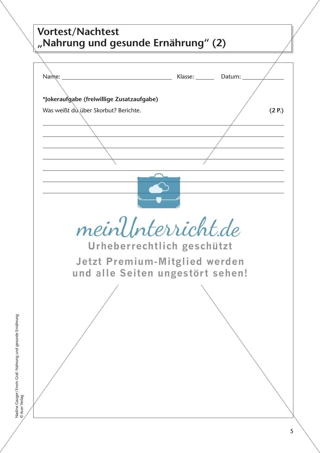 Gesunde Ernährung: Nahrungsbestandteile erforschen Preview 7