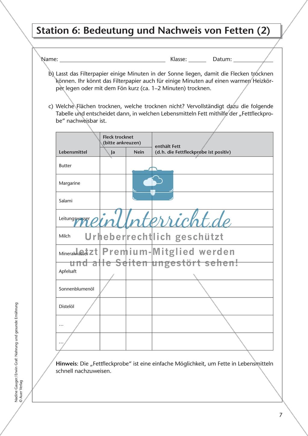 Gesunde Ernährung: Nahrungsbestandteile erforschen Preview 9