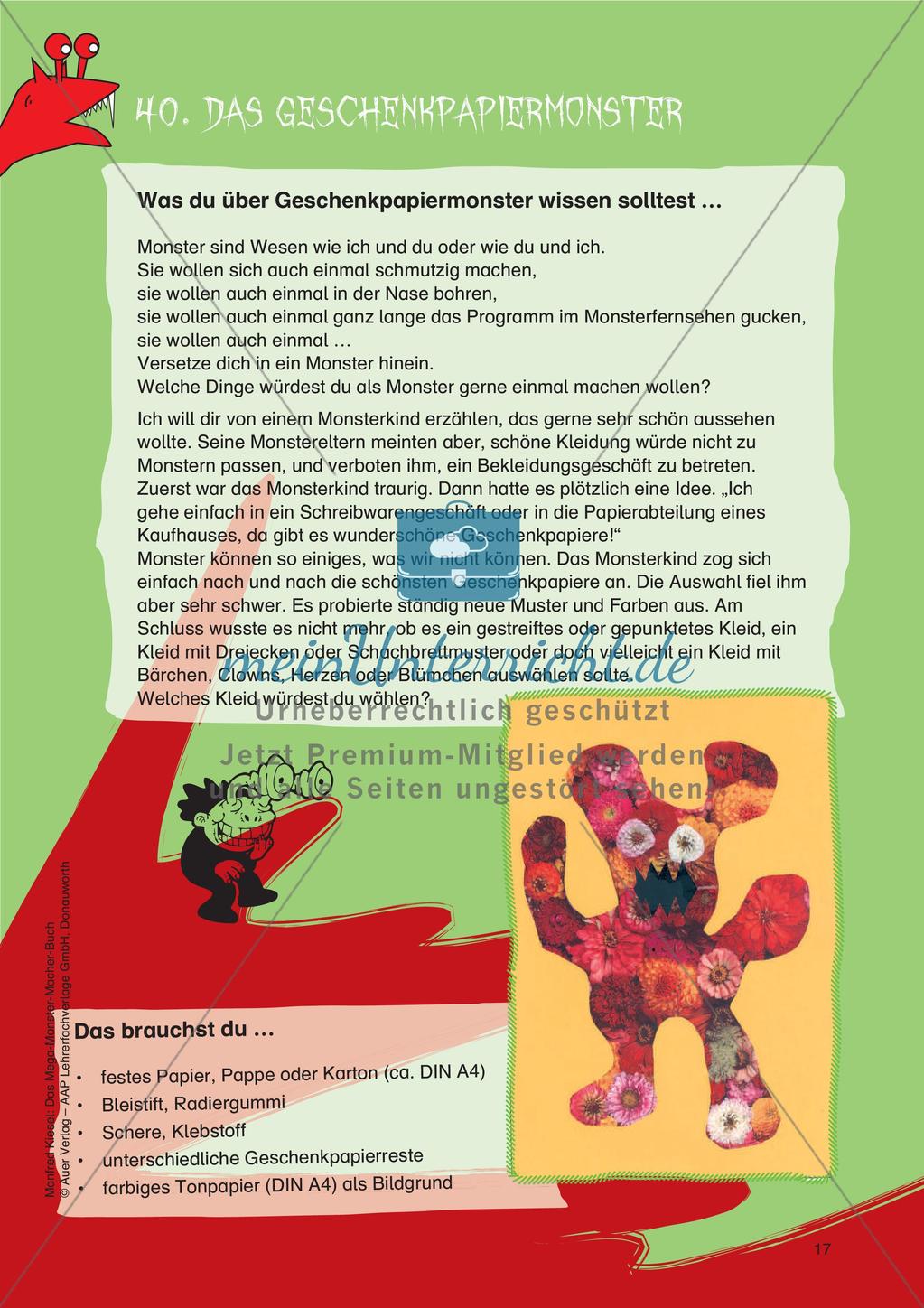 Gestalten im Themenfeld Monster: Collagen Preview 19