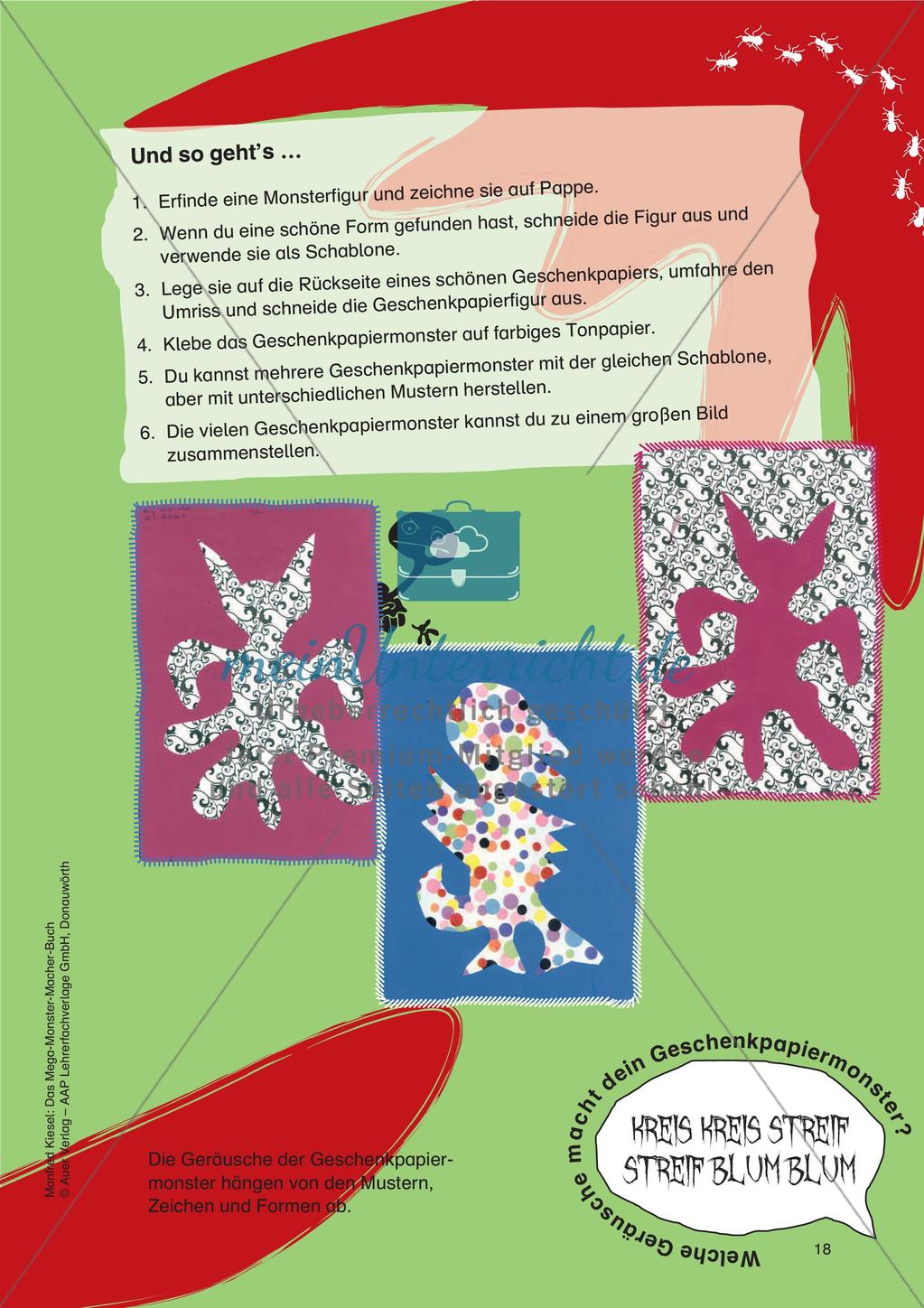 Gestalten im Themenfeld Monster: Collagen Preview 20