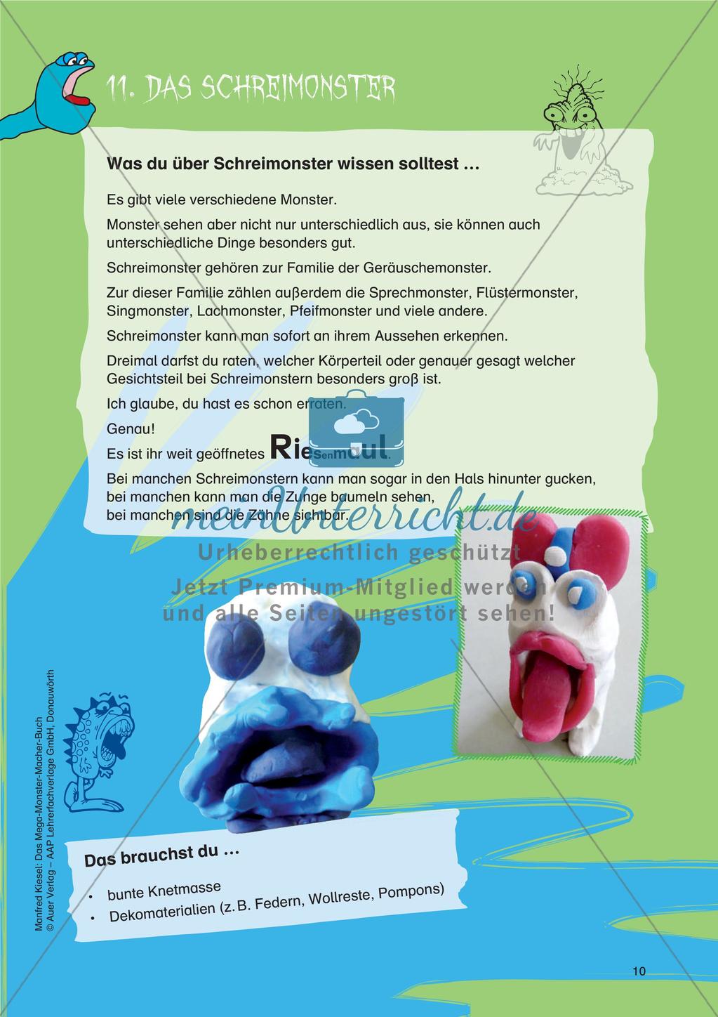 Gestalten im Themenfeld Monster: Skulpturen und Plastiken Preview 12
