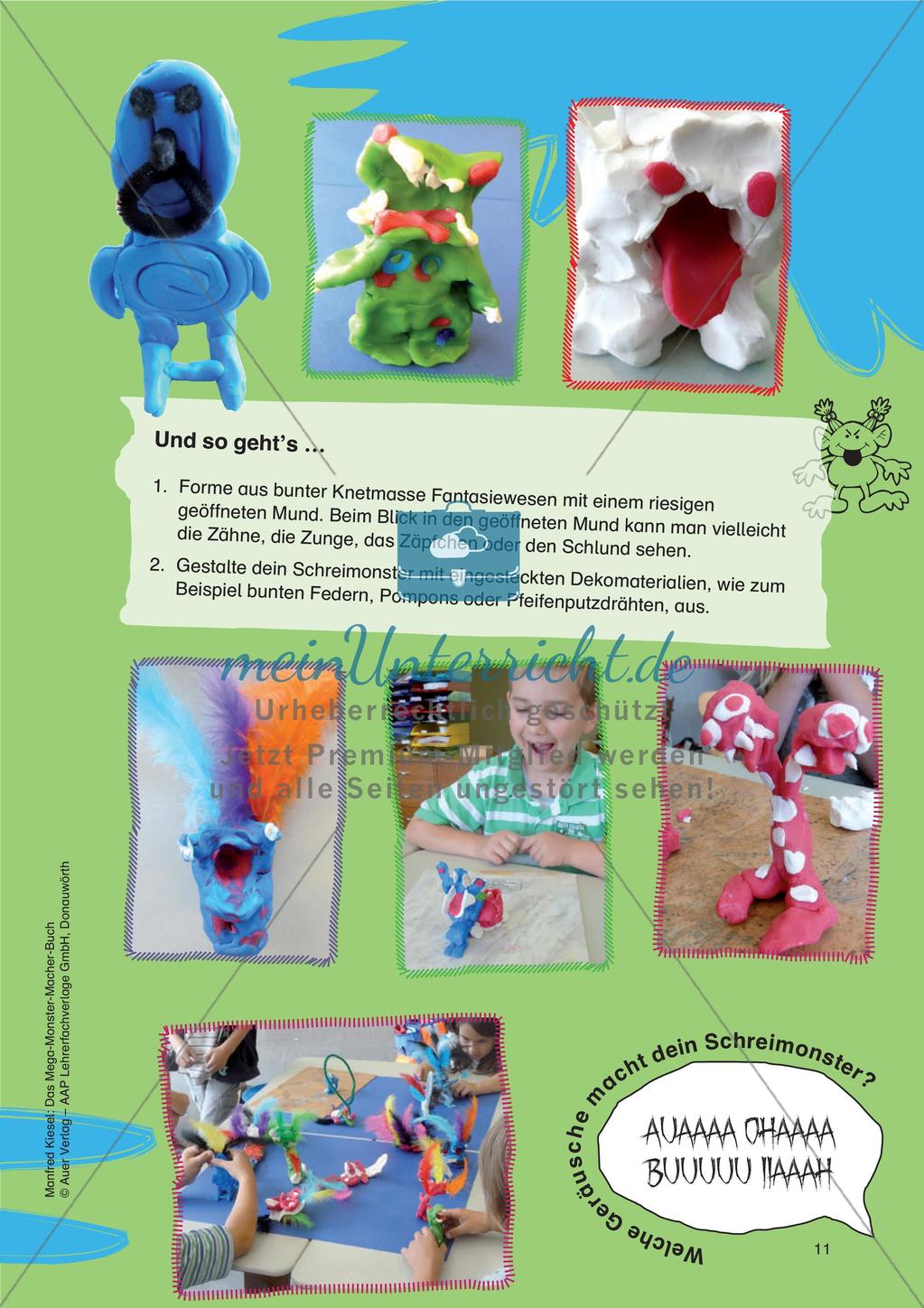 Gestalten im Themenfeld Monster: Skulpturen und Plastiken Preview 13