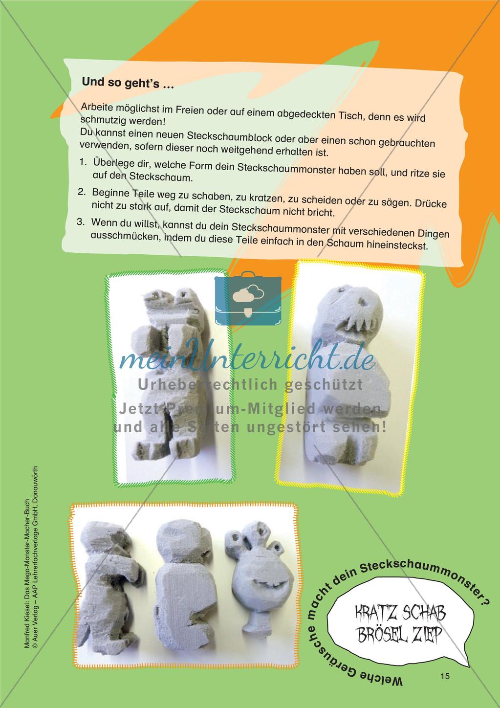 Gestalten im Themenfeld Monster: Skulpturen und Plastiken Preview 17