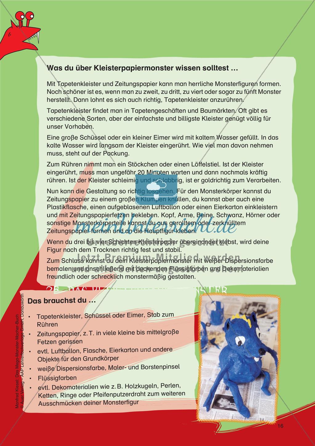 Gestalten im Themenfeld Monster: Skulpturen und Plastiken Preview 18